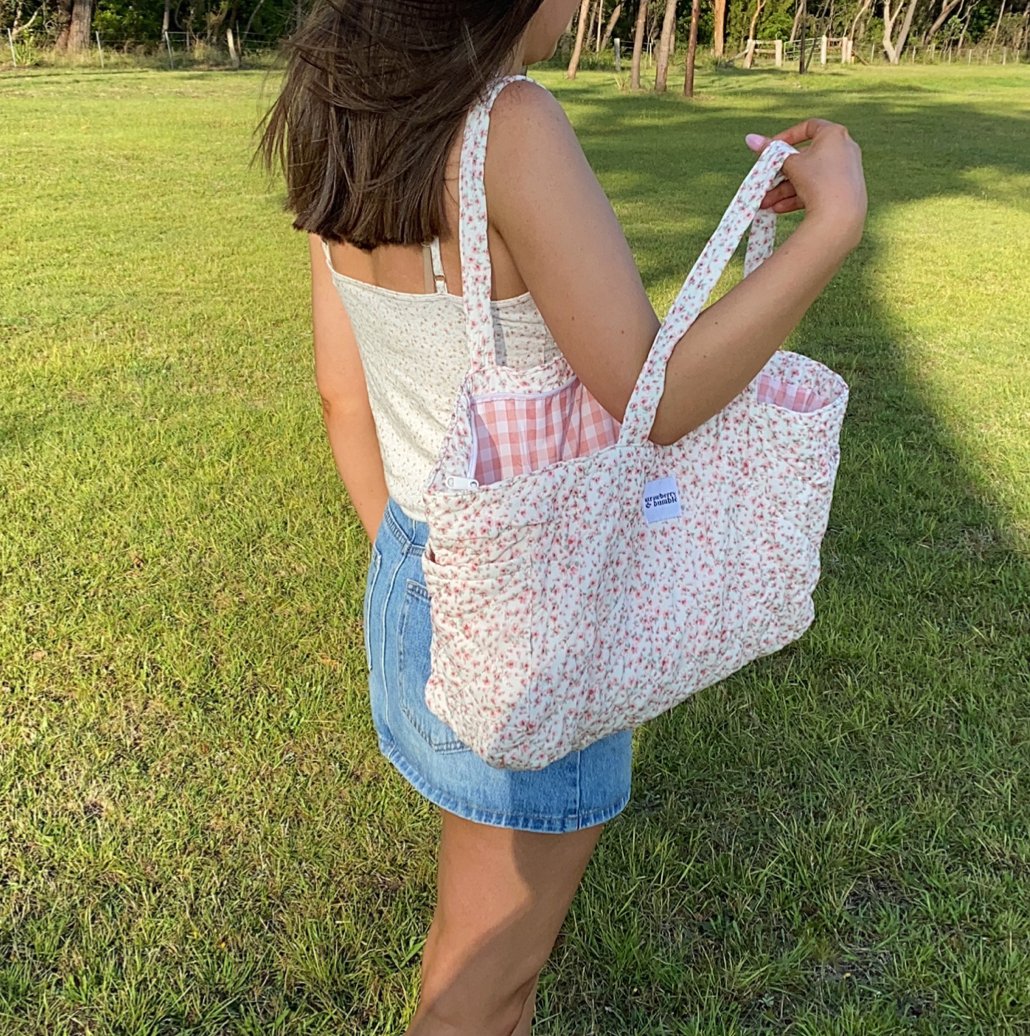 Lulu Tote - Strawberry & Bumble