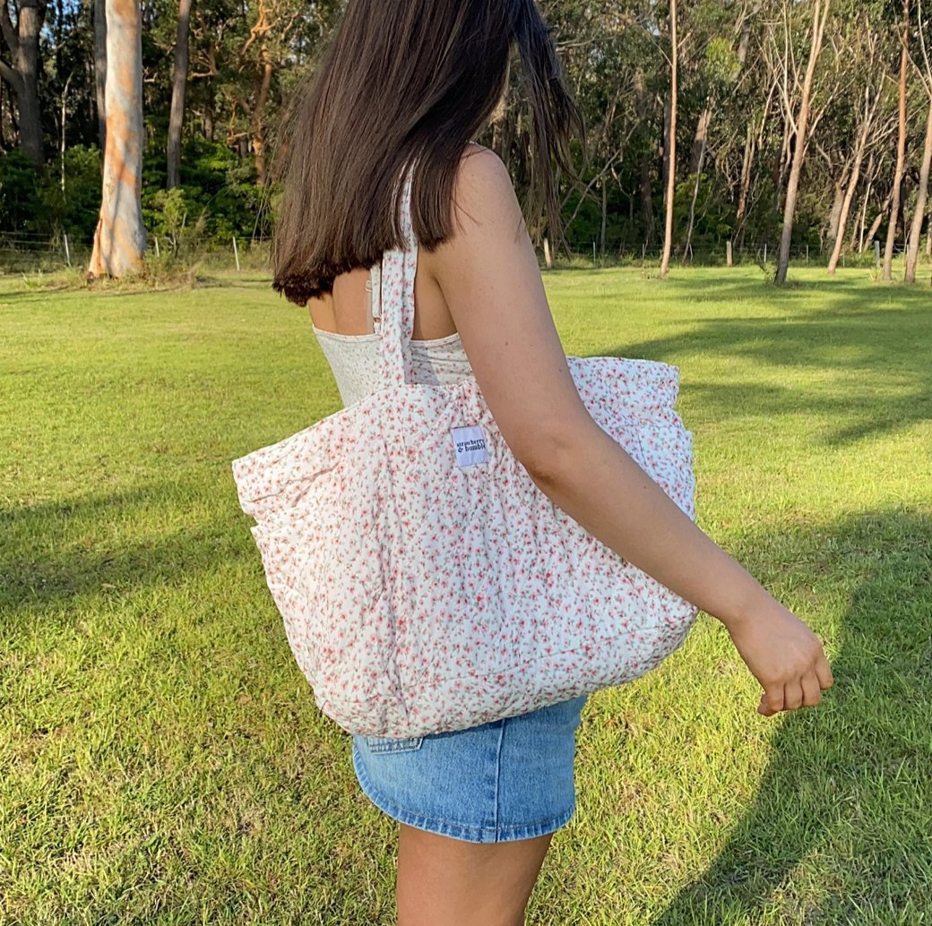 Lulu Tote - Strawberry & Bumble